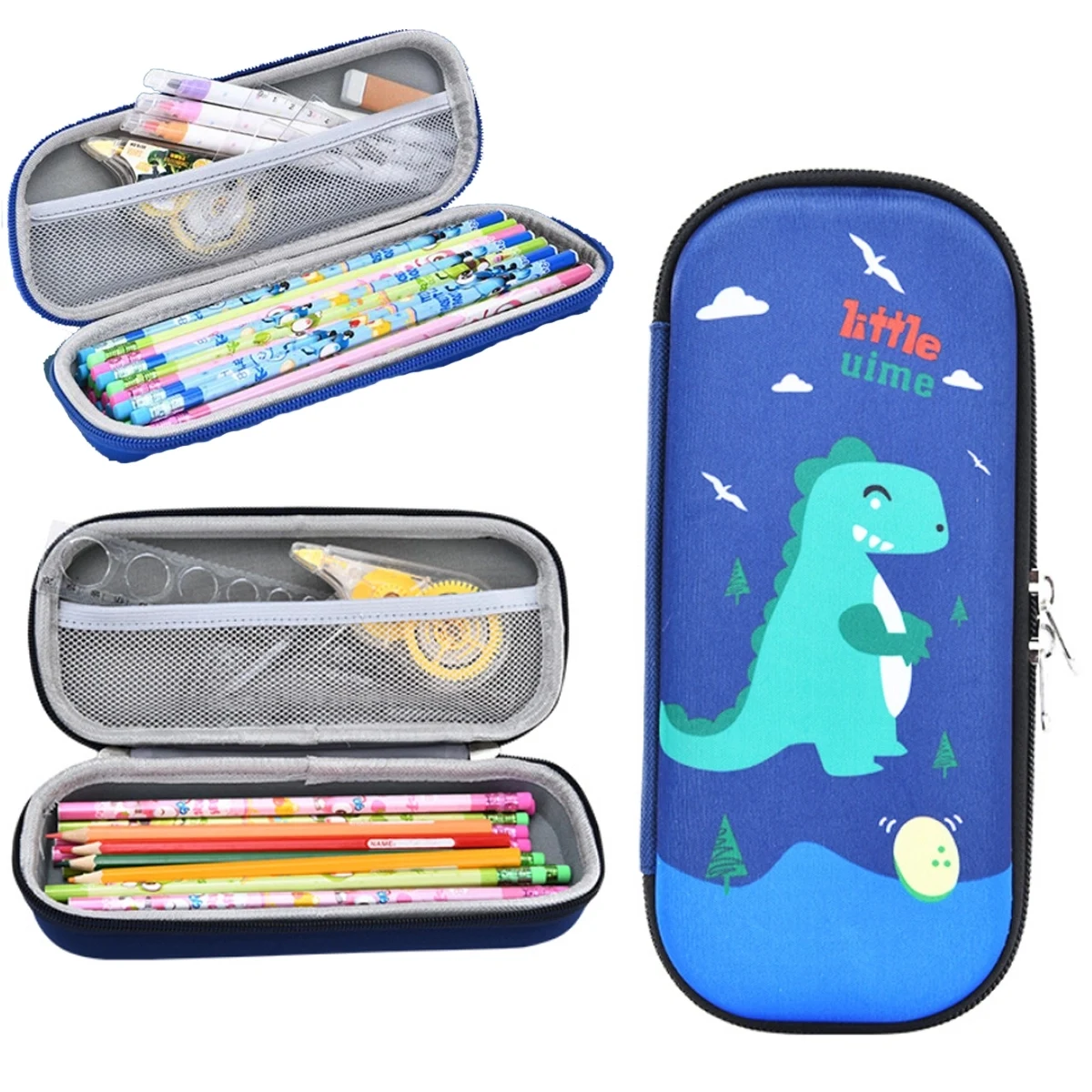 EVA Pencil Case with Mesh Pocket 1