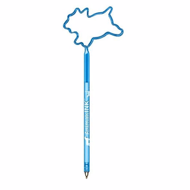 Dog Terrier Running Inkbend Standard, Bent Pen