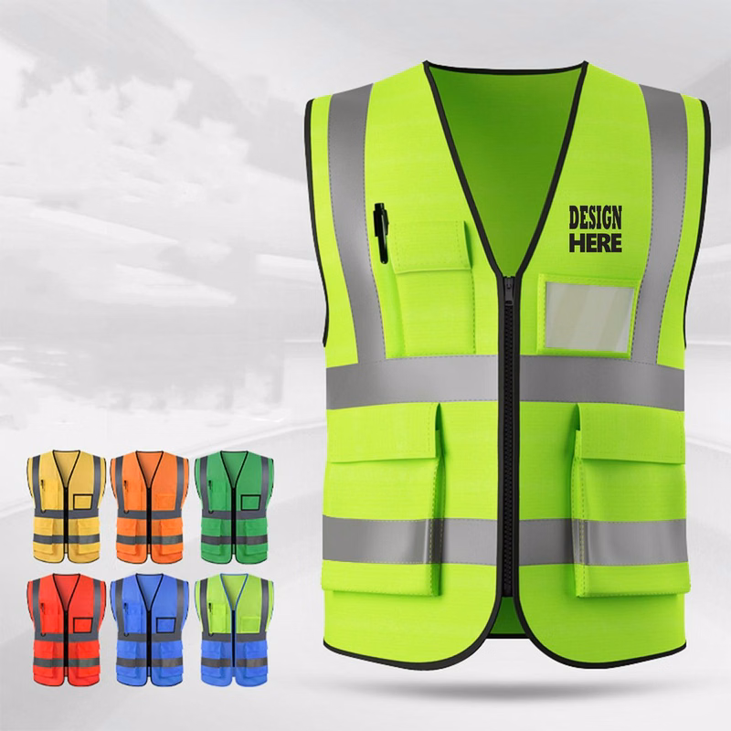Hi Vis Reflective Safety Work ConstructionVest