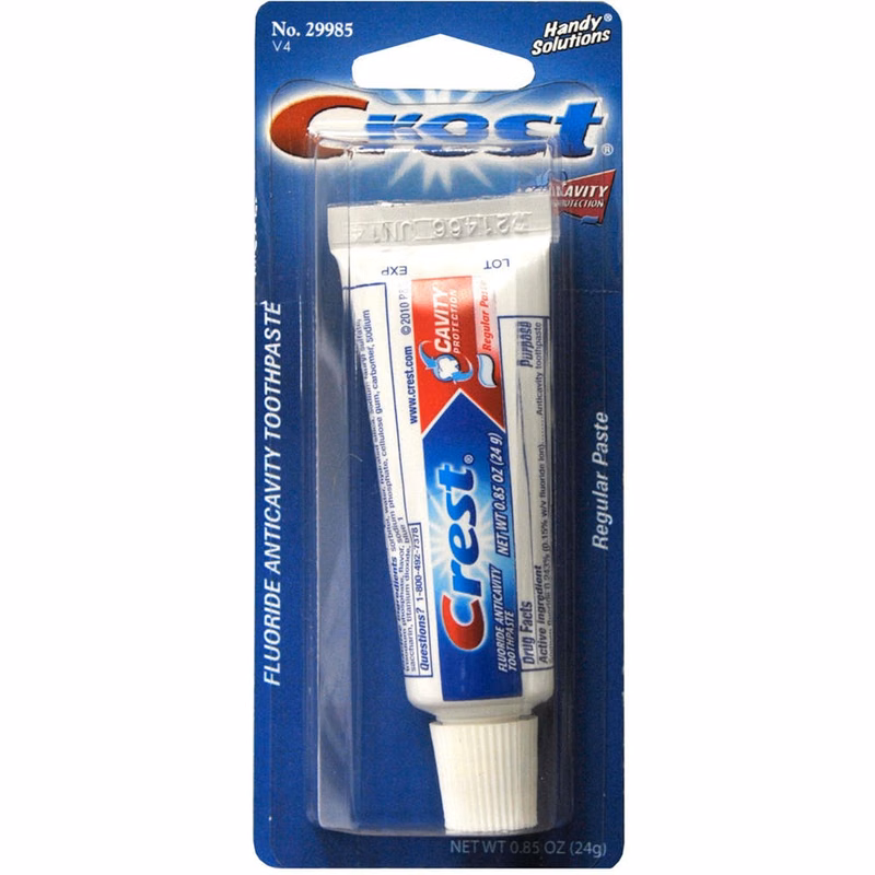 Crest Fluoride Toothpaste - 0.85 oz Travel Size