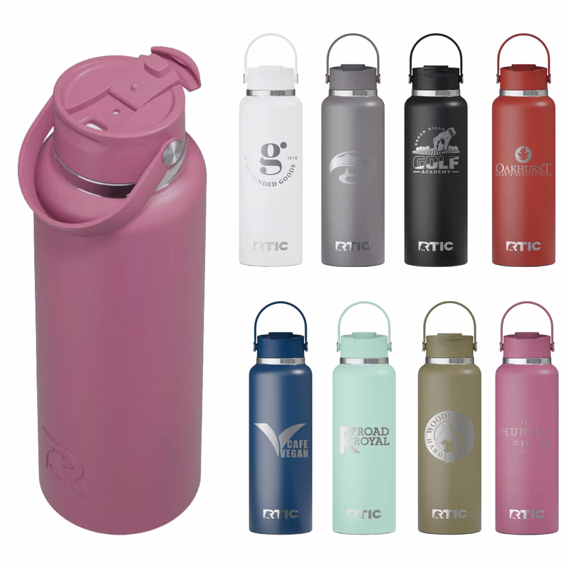 RTIC 40oz Ceramic Lined Stainless Steel Outback Bottles