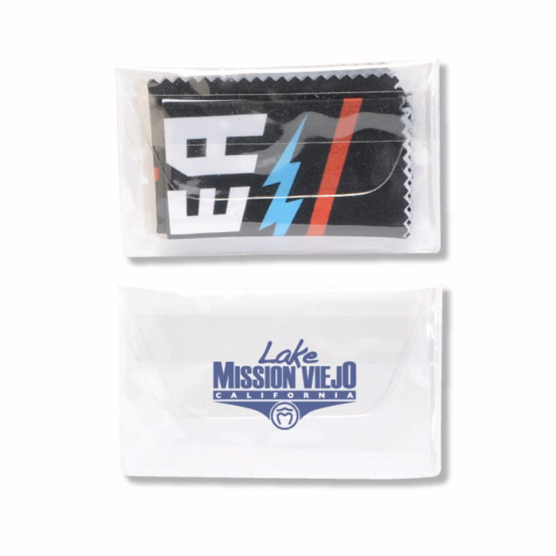 Microfiber Cleanning Cloth With PVC Pouch