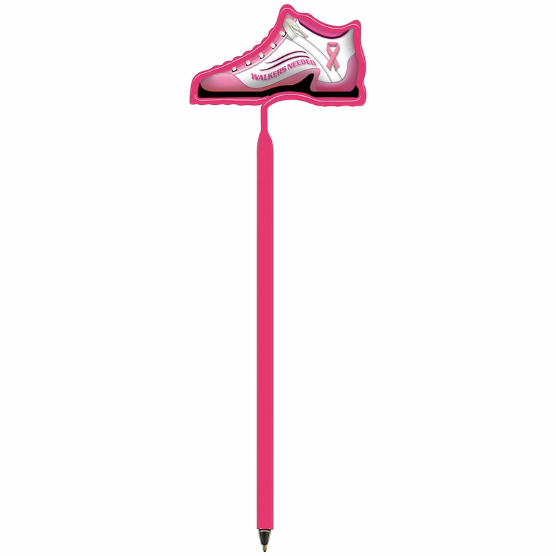 Inkbend Standard Billboard Pens W/ Breast Cancer Shoe Stock Insert