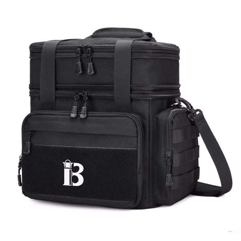 15L Large Insulated Oxford Cooler Bag for Outdoor Picnic