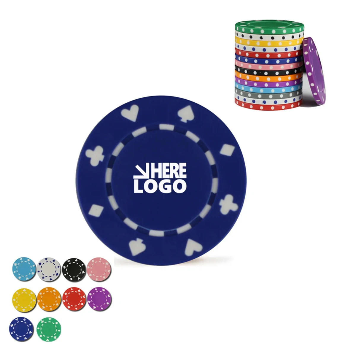 Custom Poker Chips MOQ 100 1