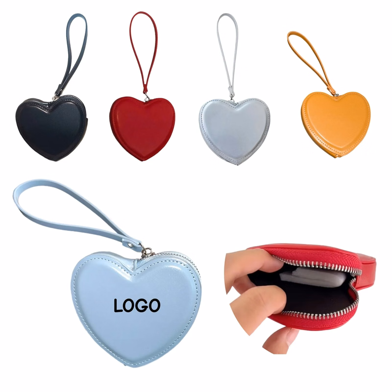 Womens Mini Heart Shape Wallet
