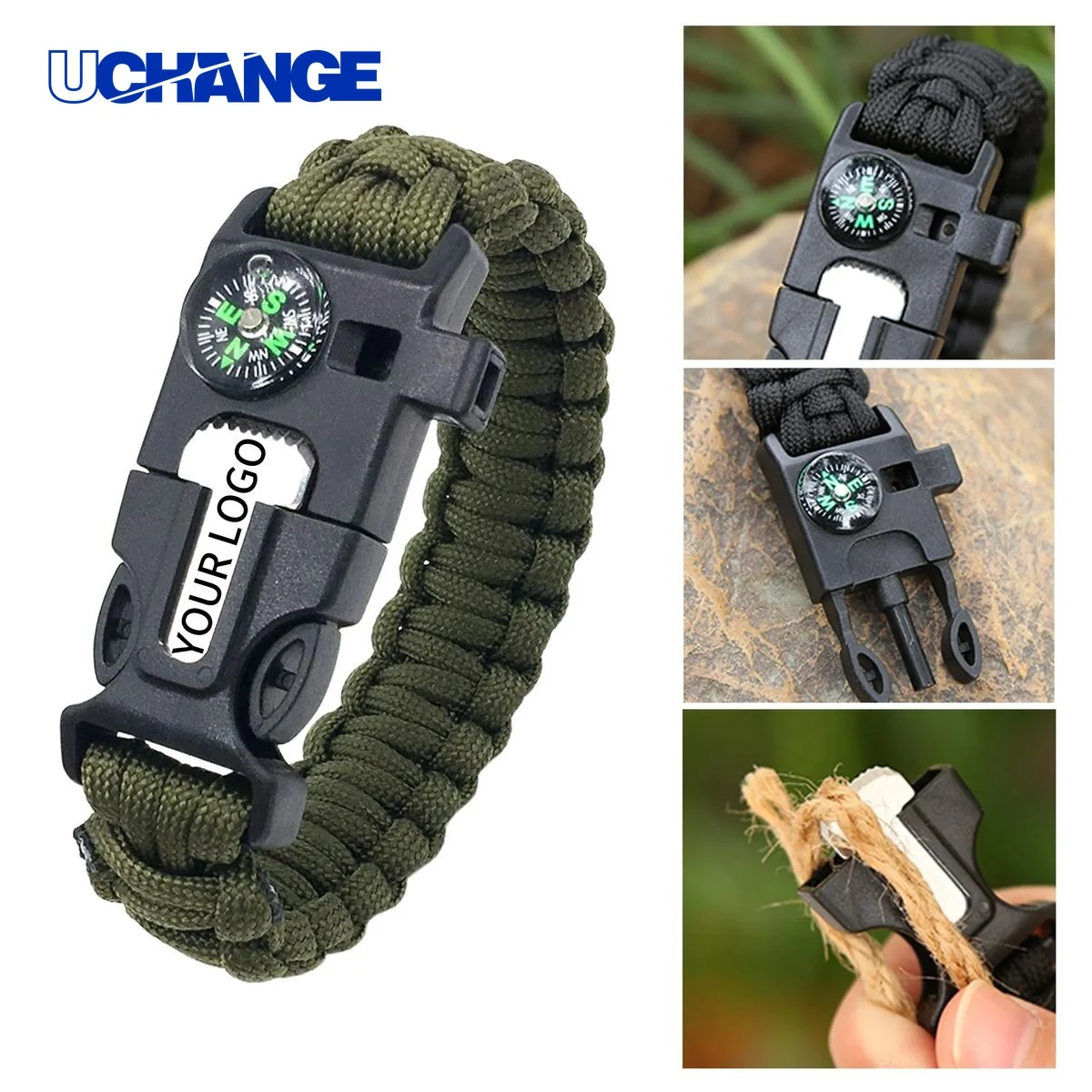 Outdoor Multifunction Survival Bracelet 1