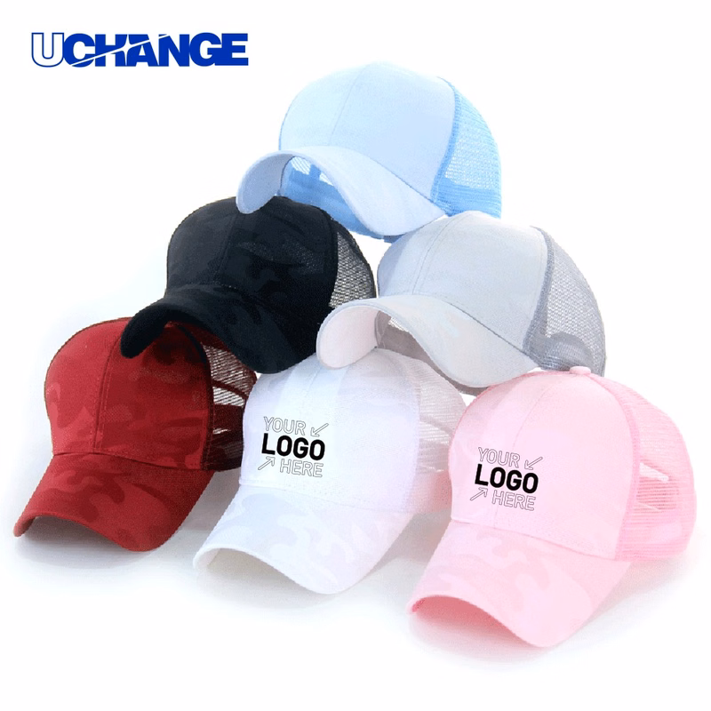 Camouflage Ponytail Baseball Cap Hat