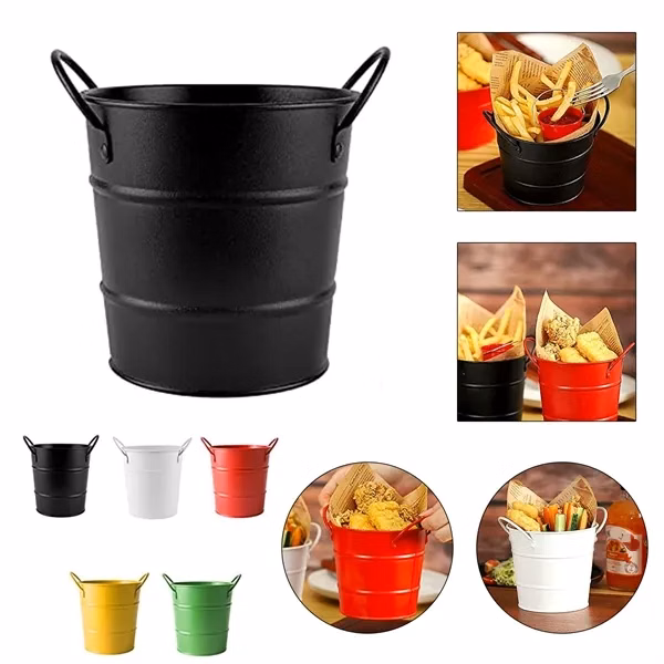 Mini Wine Glass Ice Iron Bucket