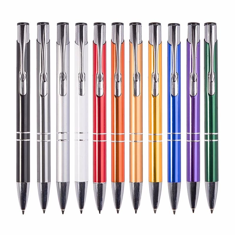 Aluminum Ballpoint  Metal Pen MOQ 50