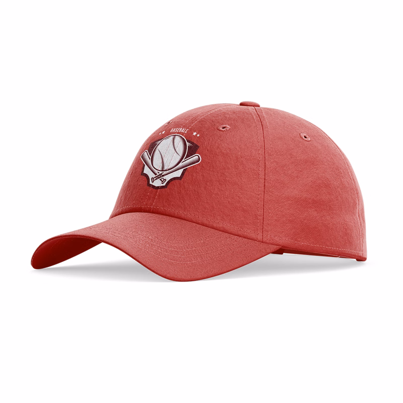 Premium Stock Cotton Twill 6-Panel Structured Cap w/ Metal