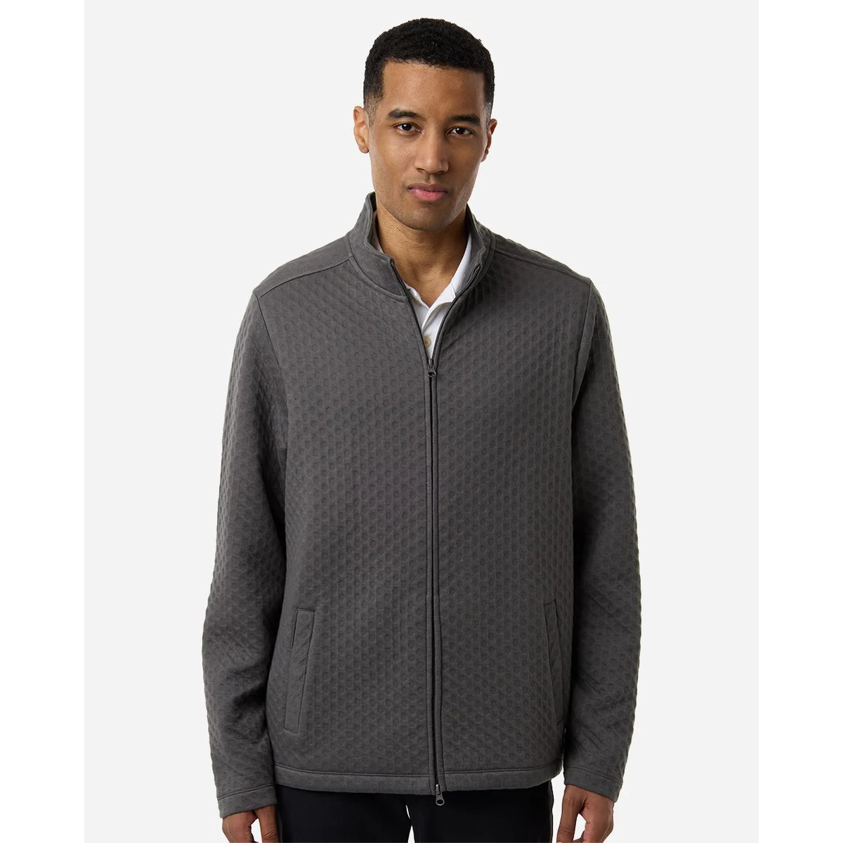 Men's Berkeley Textured Full-Zip Jacket - DG740 1