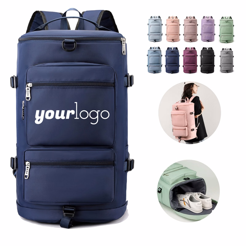 Stylish Soft - Travel Backpack with Big Opening Design