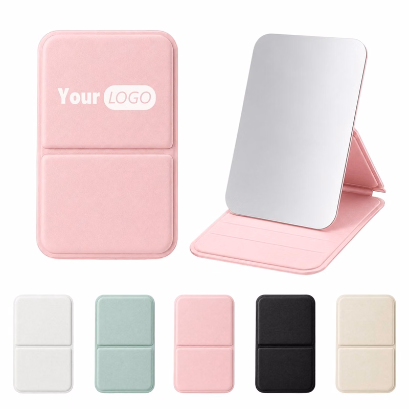 Folding PU Compact Mirror