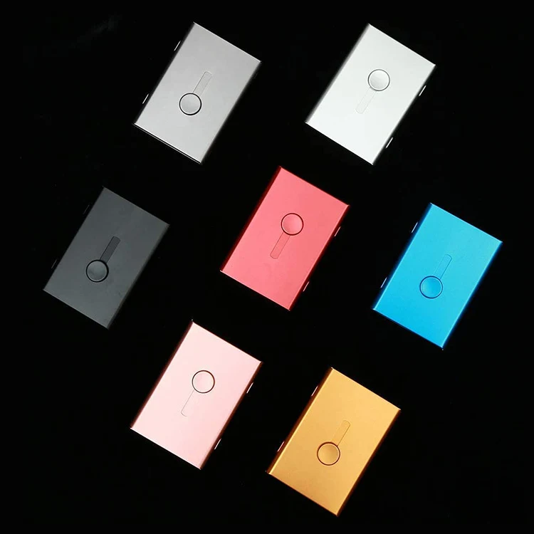 Metal Business Card Holder Case 1