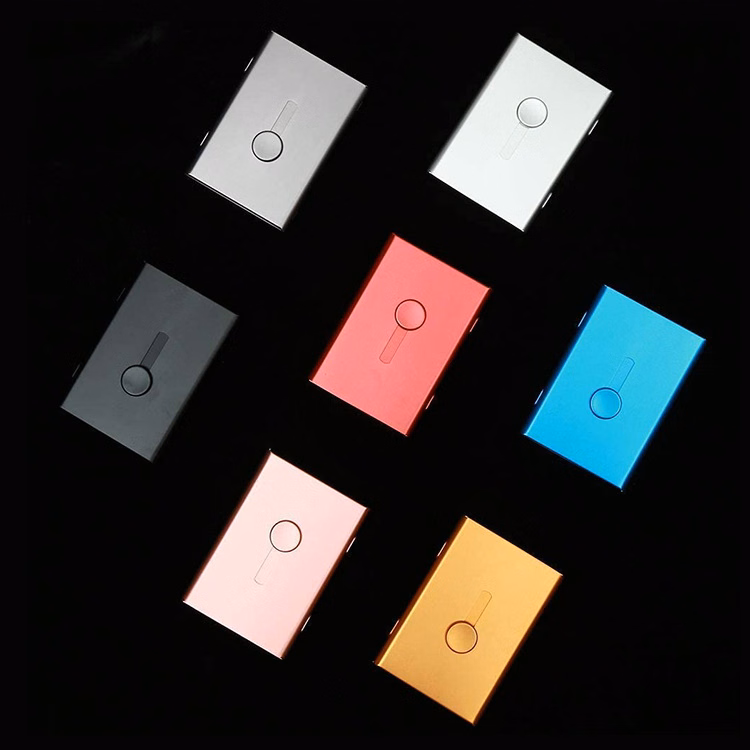 Metal Business Card Holder Case
