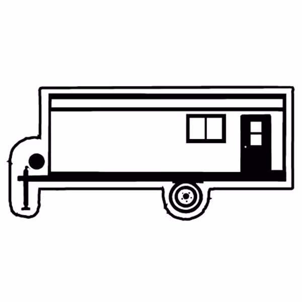Trailer 1 Key Tag - Spot Color