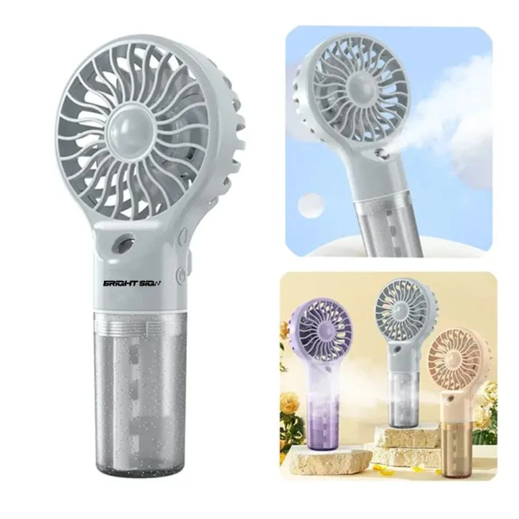 Mini Handheld Rechargeable Misting Fan 1