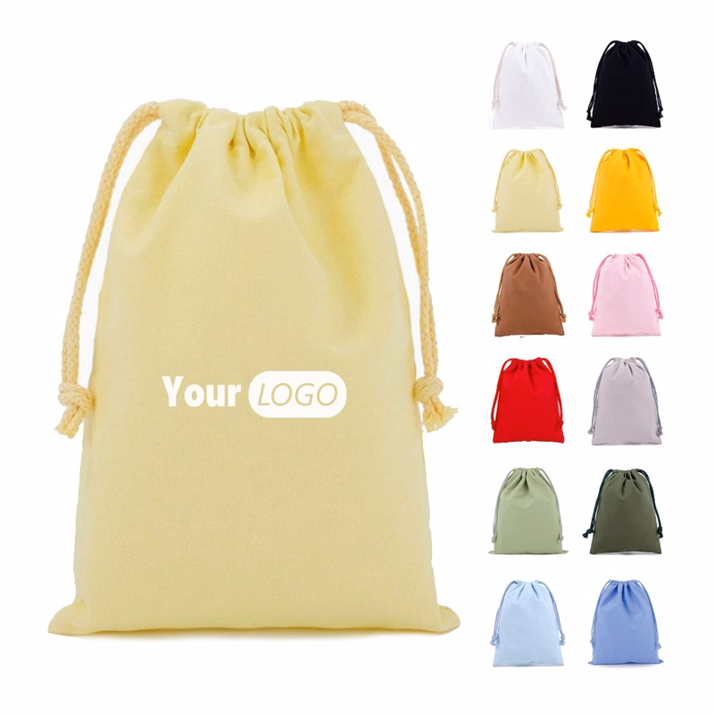 Drawstring Cotton Storage Bag
