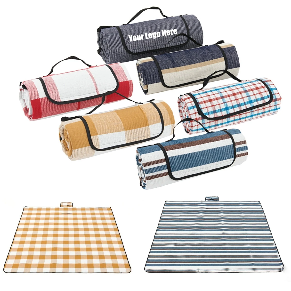 Outdoor Moisture-Proof Picnic Blankets(2M X 2M) 1