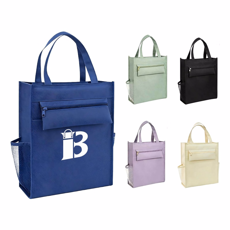 Large Capacity Waterproof Oxford Fabric Student Tote Bag