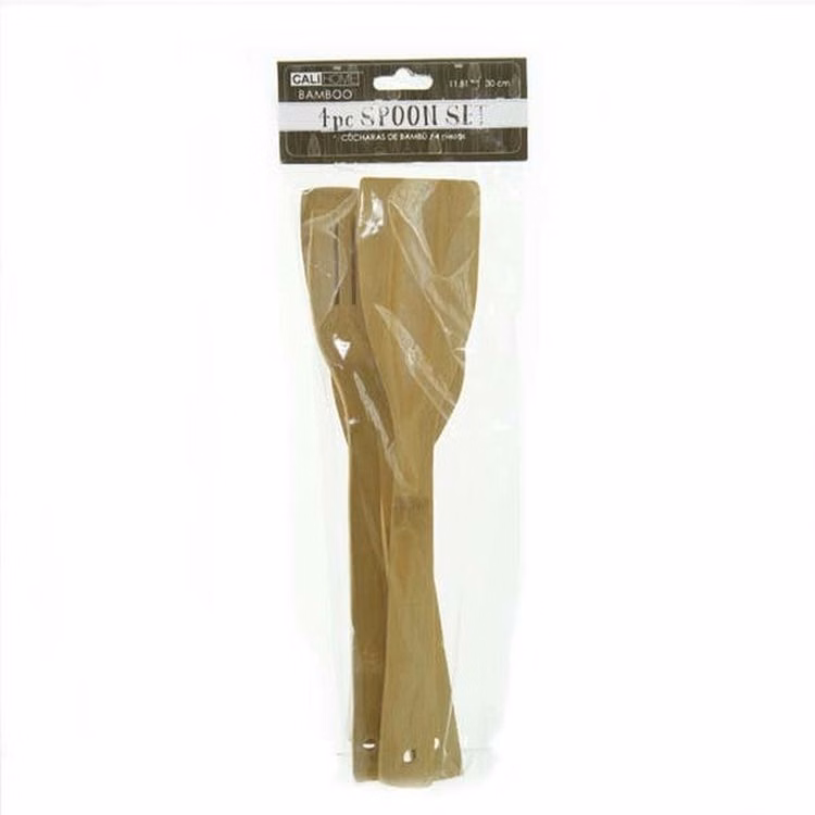 Bamboo Spoon Sets - 4 Pieces