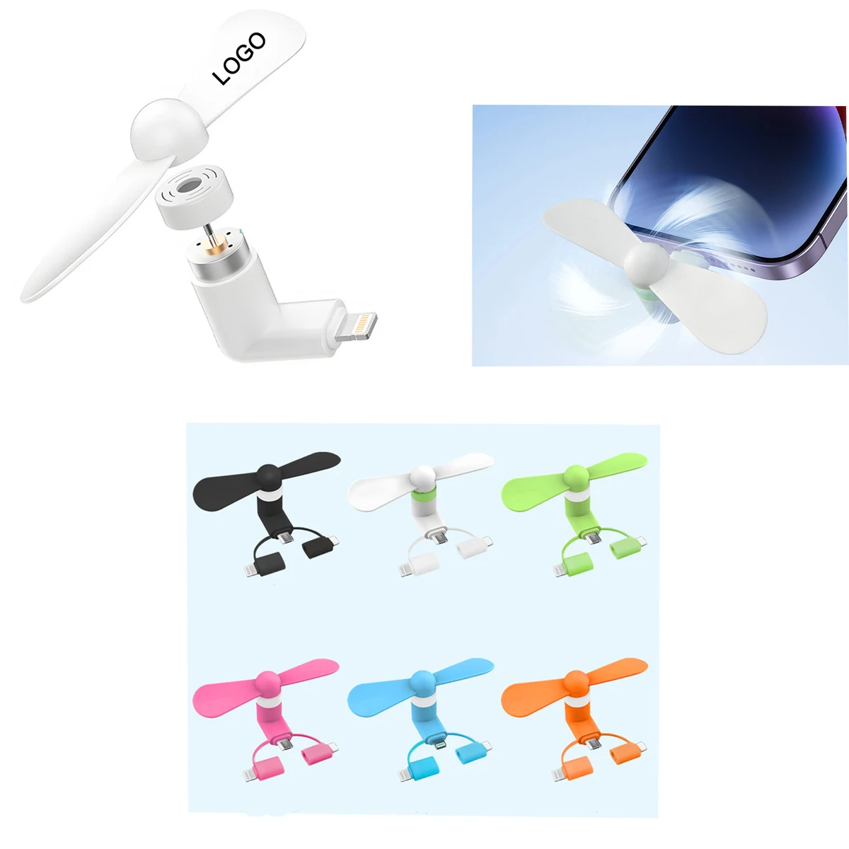3 in 1 Phone Fans 1