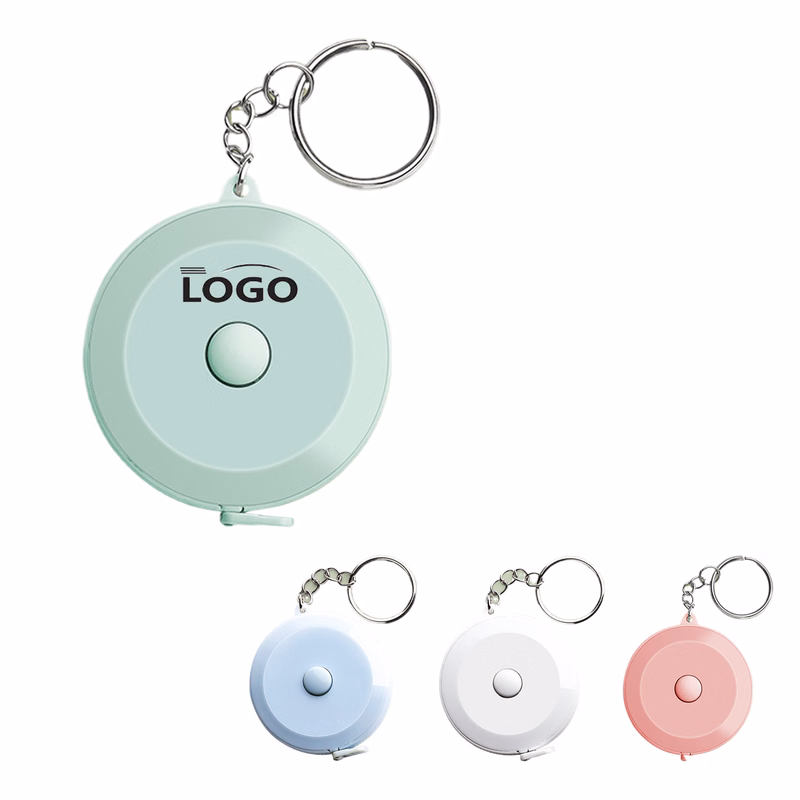 66ft Round PVC Keychain Tape Measures