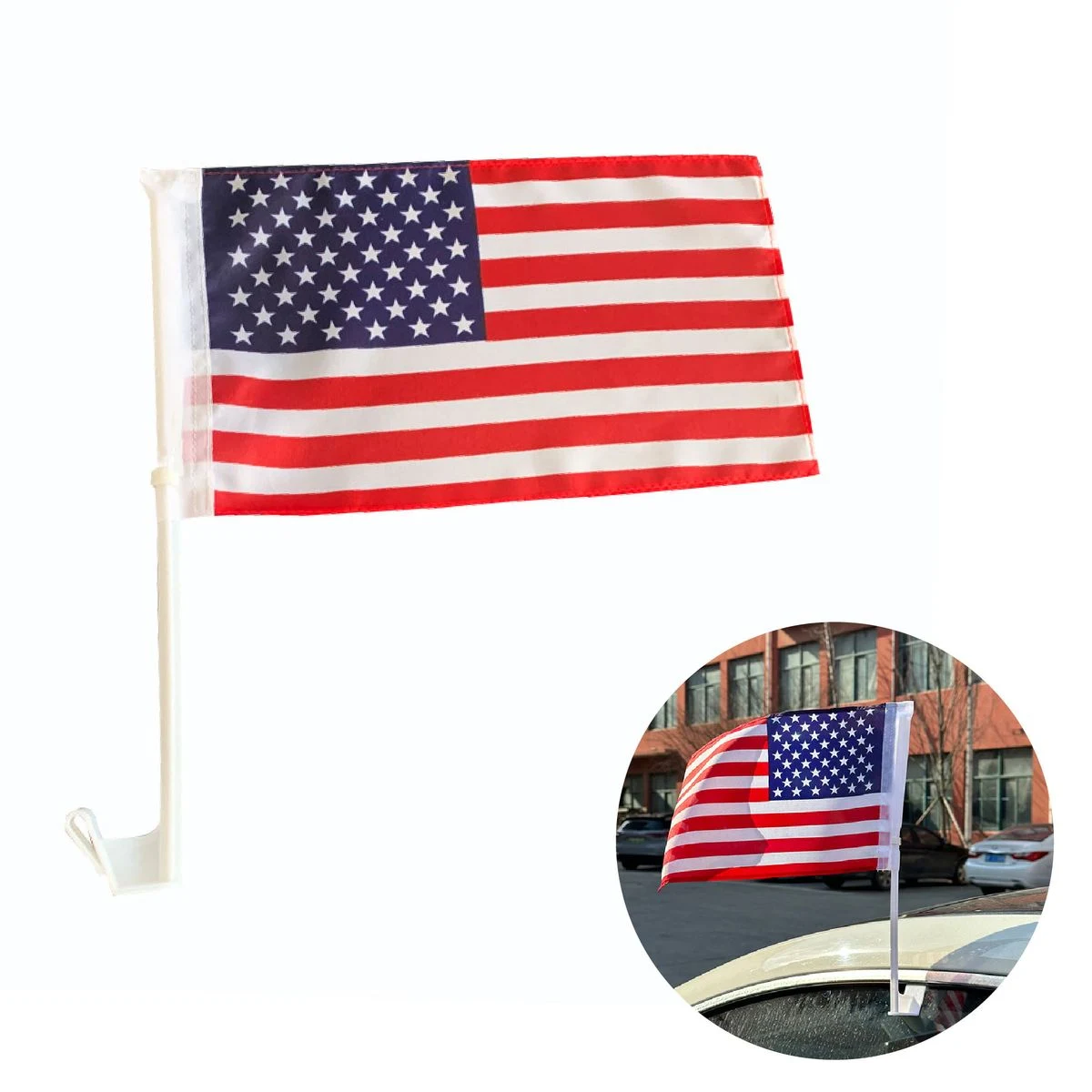 National Car Window Flag 1