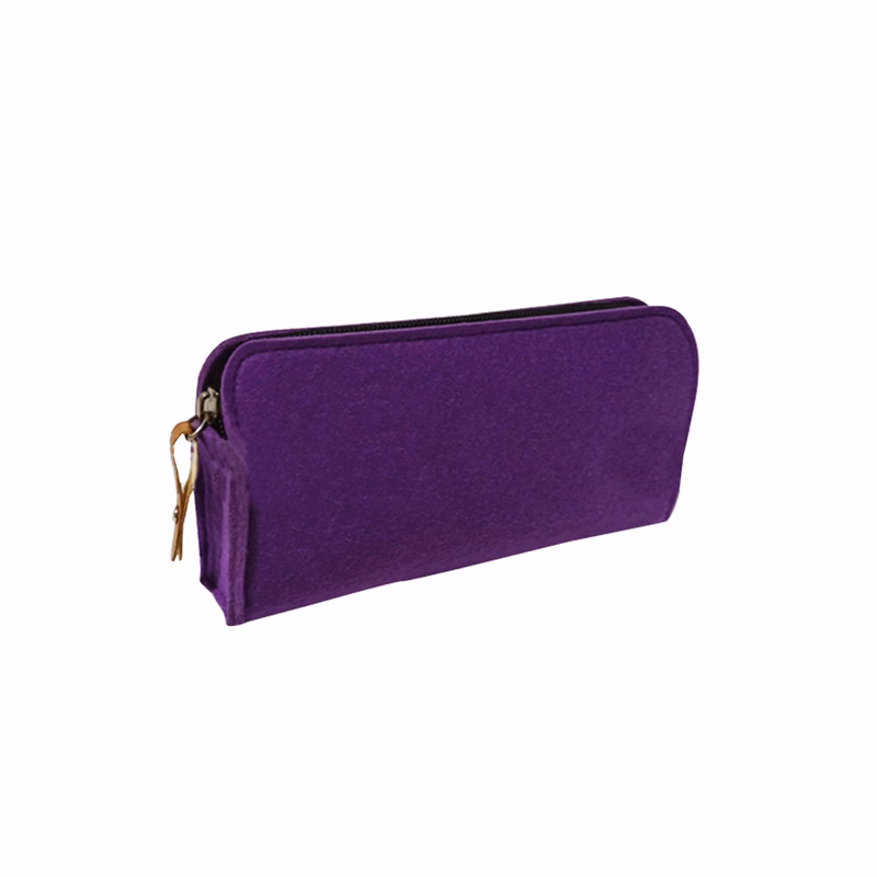 Felt Pencil Case 7.9" x 3.5" x 1.4"