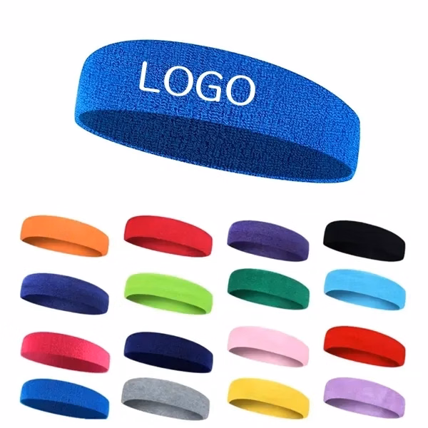 Striped Cotton Headbands with Colorful Hair Accessories