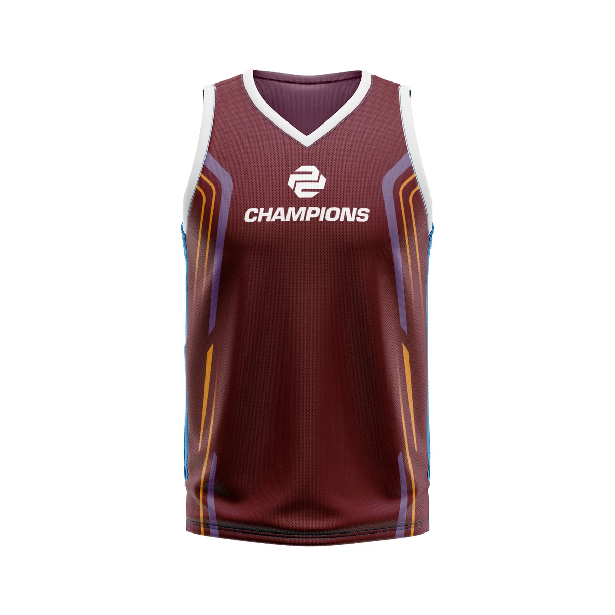 Kid's Custom Full Sublimation Volleyball Sleeveless Jersey 1