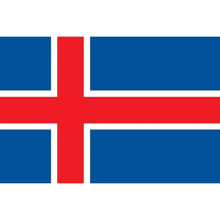 Iceland Flag - 3' x 5' - Nylon 1
