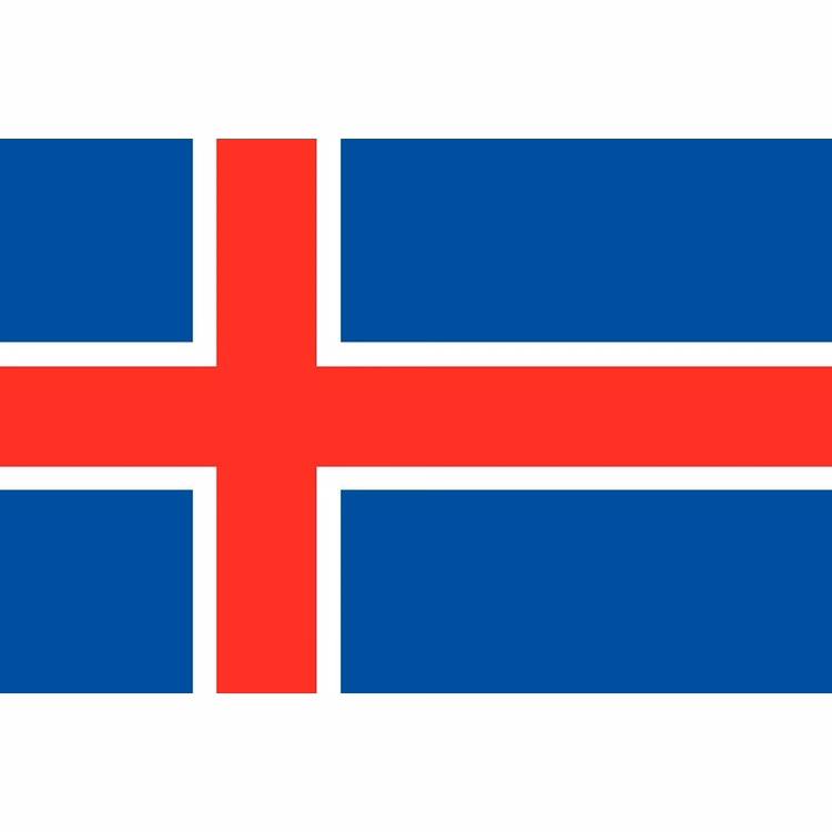 Iceland Flag - 2' x 3' - Nylon