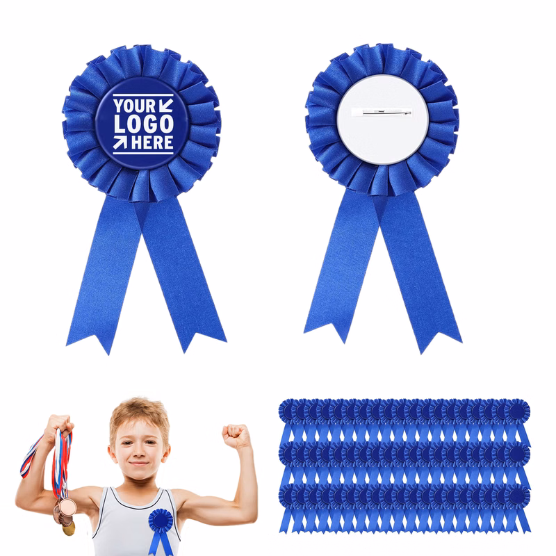 3.15 x 6 Inches Luxury Commendation Ribbon