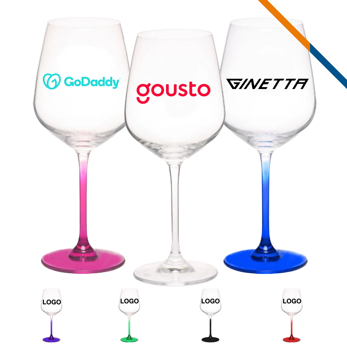 Imogen Lead Free Wine Glasses - 17.5 OZ. 1