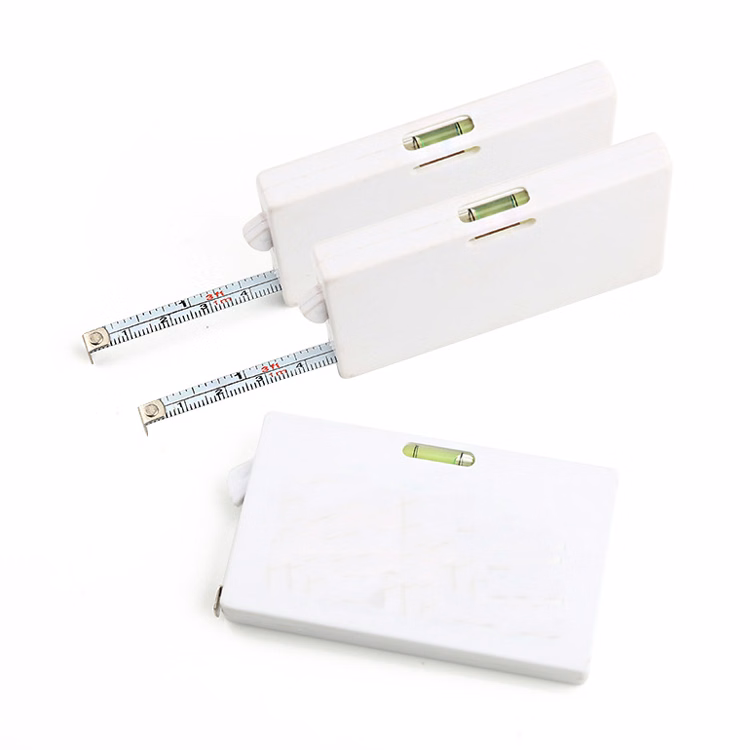 Rectangular Tape Measure With Level