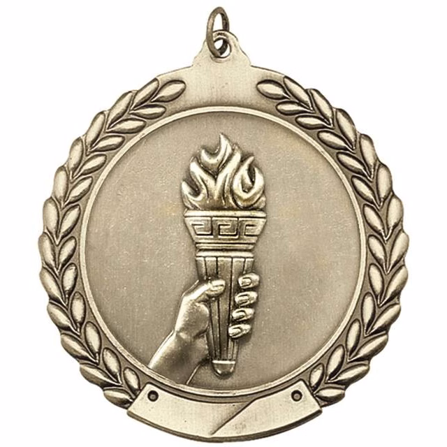 Victory Die Cast Medal, 1 3/4"