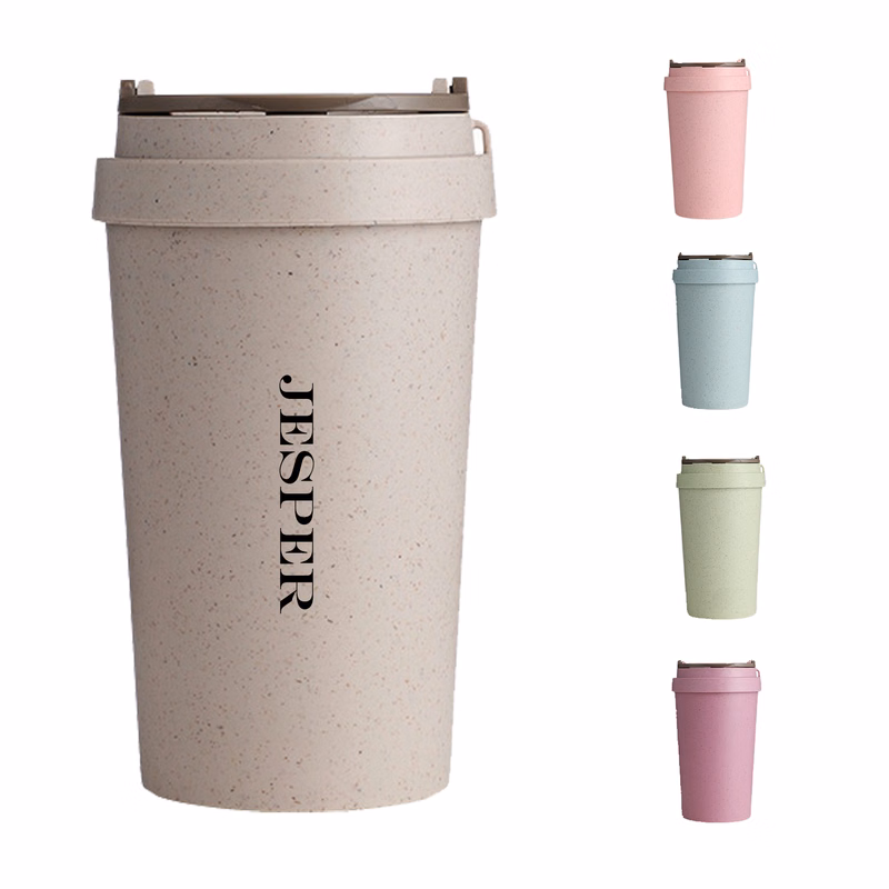 13 Oz Unbreakable Wheat Straw Cup