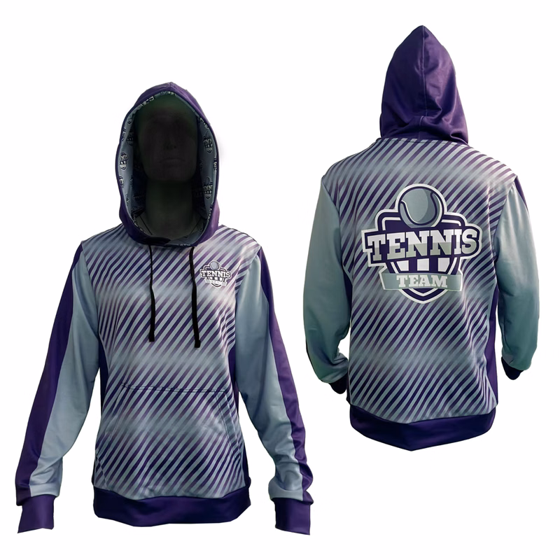 Women's Smooth Polyester Hoodie with Fleece Backing