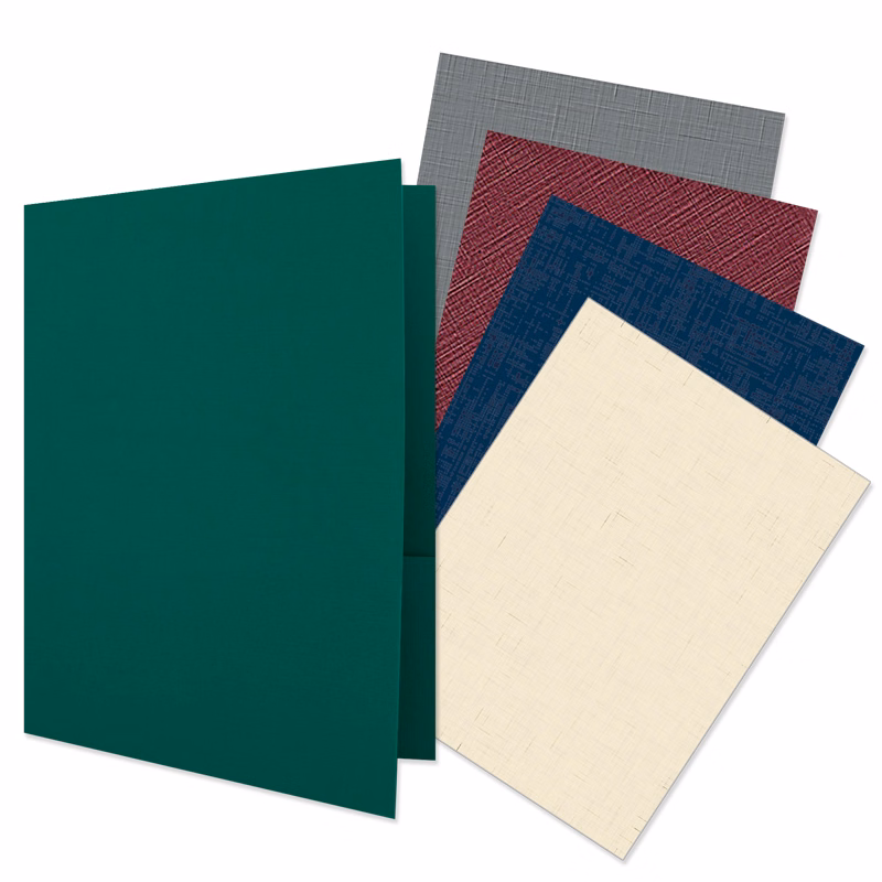 24-hr Quick Ship Plain Economy Folders