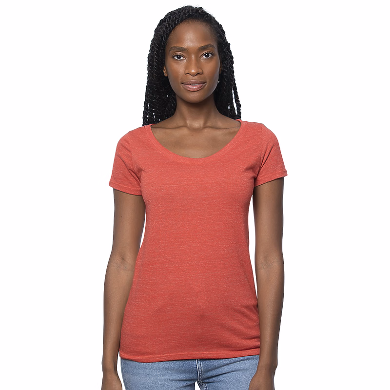 Women's eco Triblend Scoop Neck