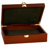 12 1/4" x 8 1/4" Rosewood X 3 1/2" Rosewood Finish Gift Box