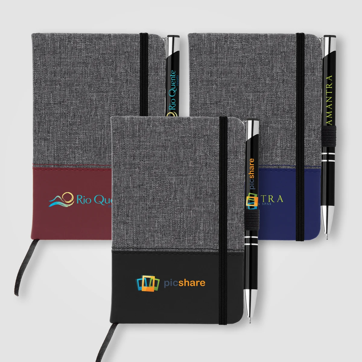 Twain Notebook & Tres-Chic Pen Gift Set 1