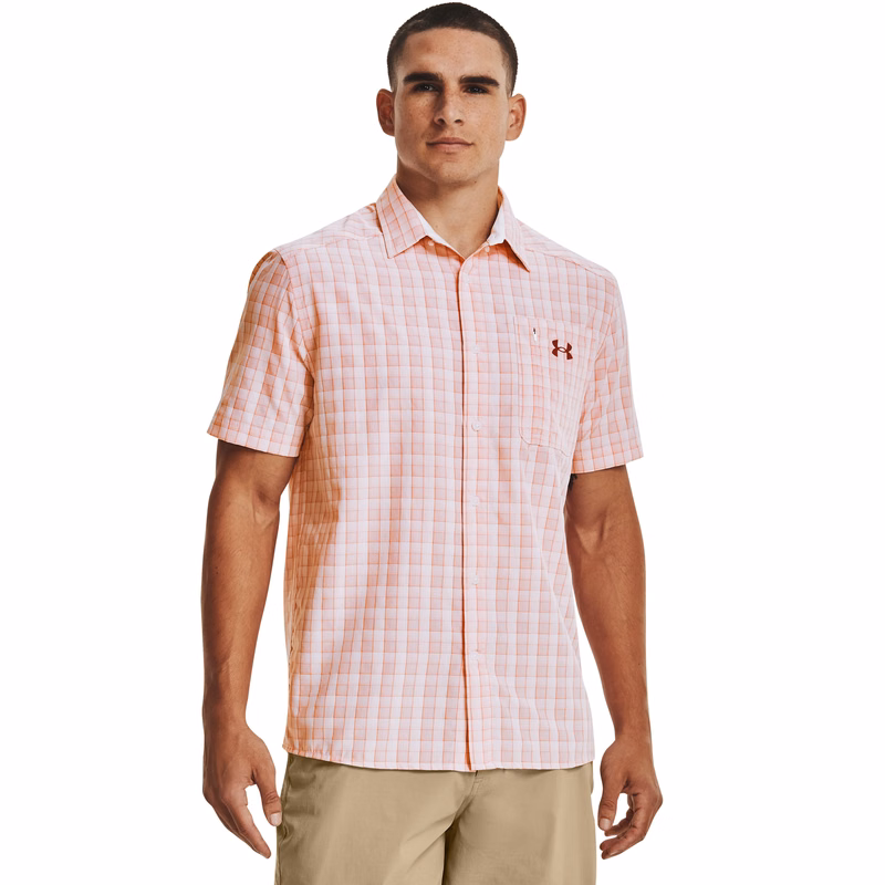 UA Drift Tide 2.0 Plaid Men's Short Sleeve