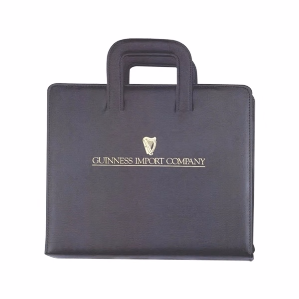 Zippered Ring Binder with Handle