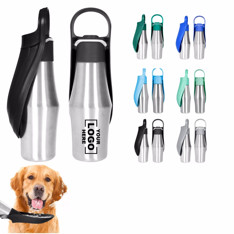 Stainless Steel Portable Pet Water Bottle