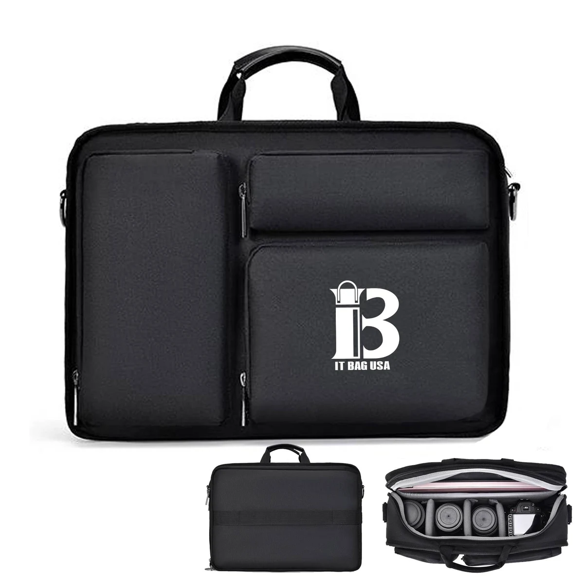 Nylon Waterproof Camera DSLR Large Cross-body Bag 1