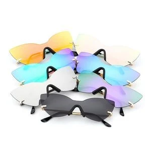 Retro Siamese Goggles Metal Tide Sunglasses 1