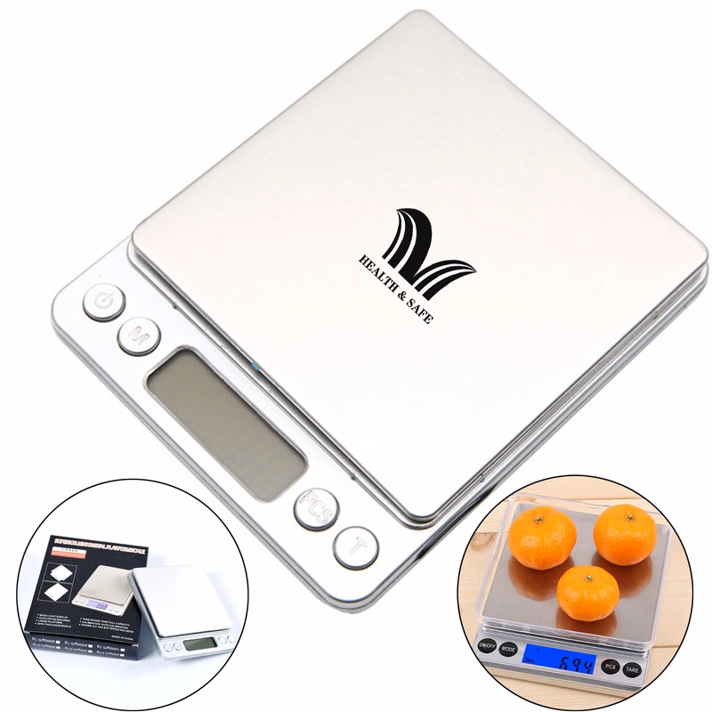 Digital Kitchen Scale, Batteries Included
